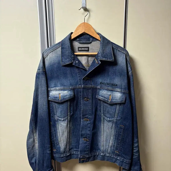 [BUNJANG] Balenciaga Denim Jacket / 발렌시아가 데님 자켓