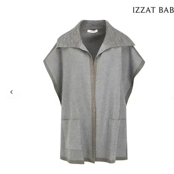 [BUNJANG] IZABARVA Oversized Poncho Cardigan / 아이잗바바 오버핏 판초 가디건 프리사이즈 정품