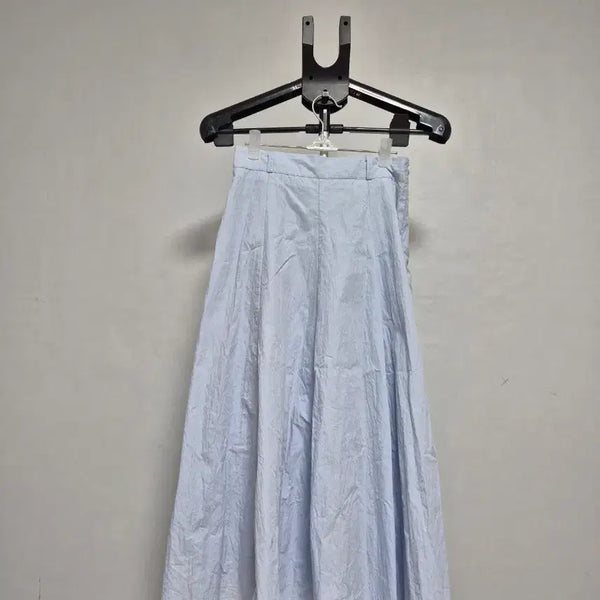 [BUNJANG] Sky Blue Long Skirt / 스카이블루 롱스커트