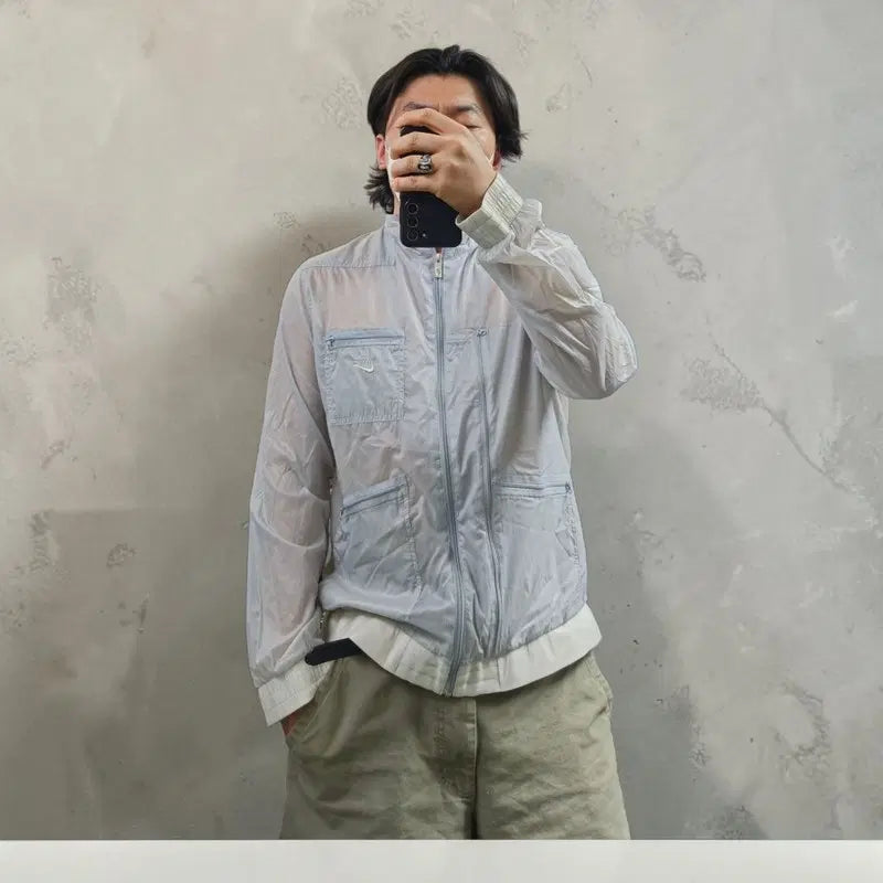 [BUNJANG] Nike Sportswear Lightweight Jacket / 나이키 바람막이 자켓 M0734