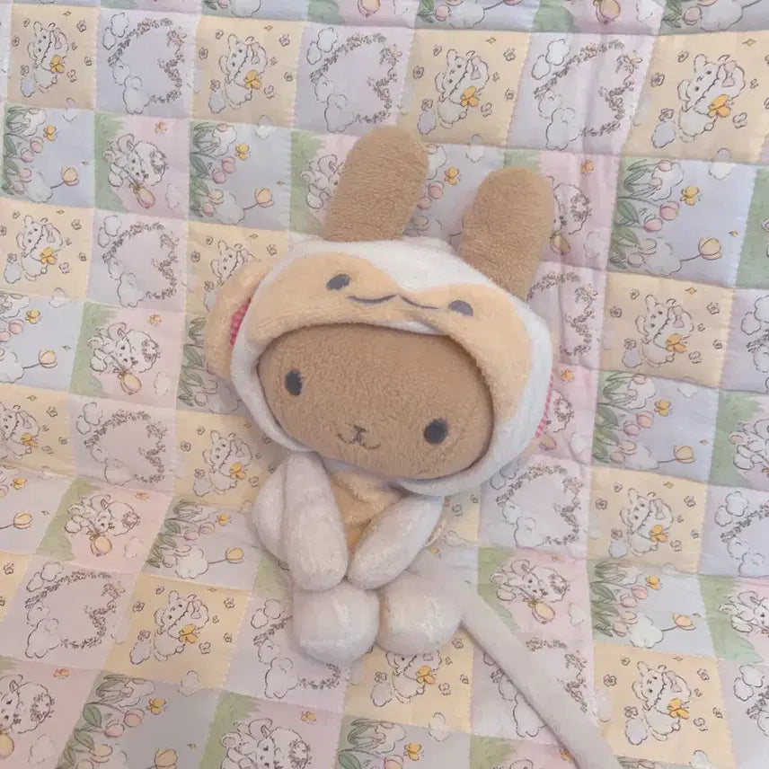 [BUNJANG] Tanning Usazukin Monkey Rabbit Plush Doll / 고전 태닝우사즈킨 초코 원숭이 토끼 우사즈킨인형