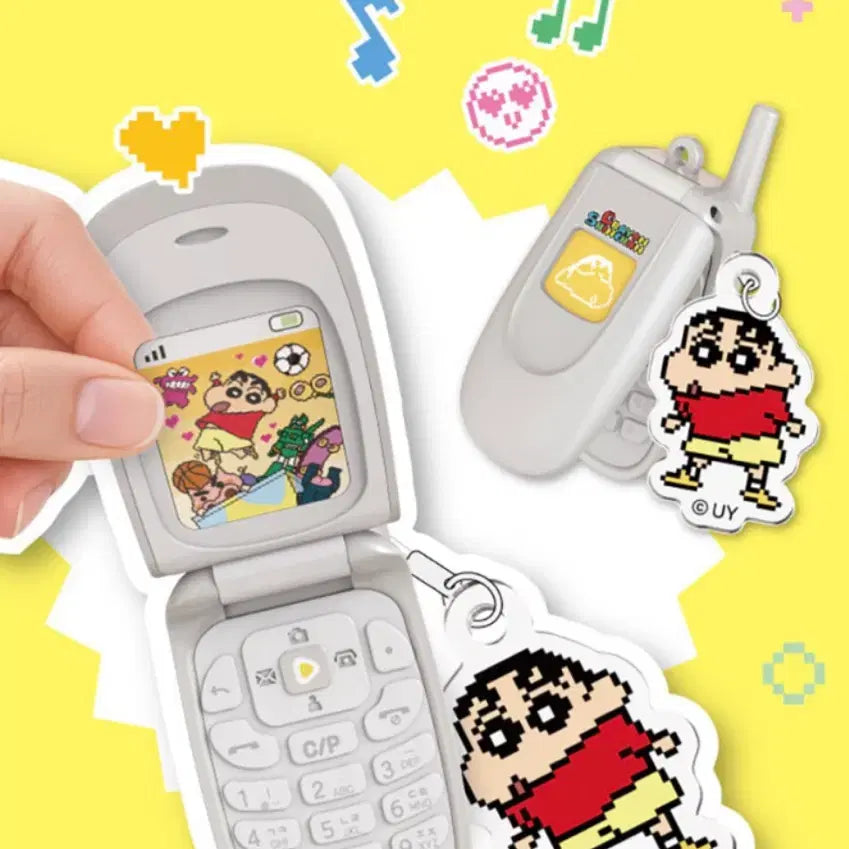 [BUNJANG] Crayon Shin-chan Phone Charm - New / 캐릭터 확정 짱구 핸드폰 키링 새상품