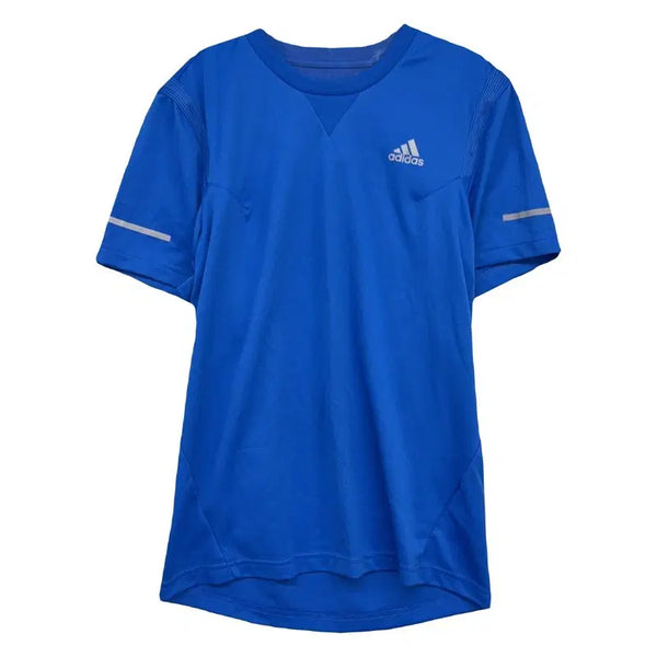 [BUNJANG] Adidas Blue Functional Training T-Shirt Size S / 아디다스 블루 기능성 트레이닝 반팔티 S