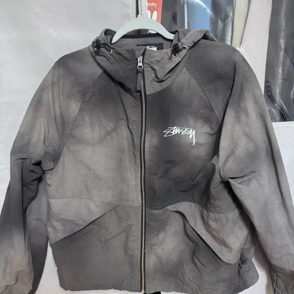 [BUNJANG] Stussy Wave Dye Windbreaker Jacket / 스투시 웨이브 다이 바람막이 판매(xs사이즈)