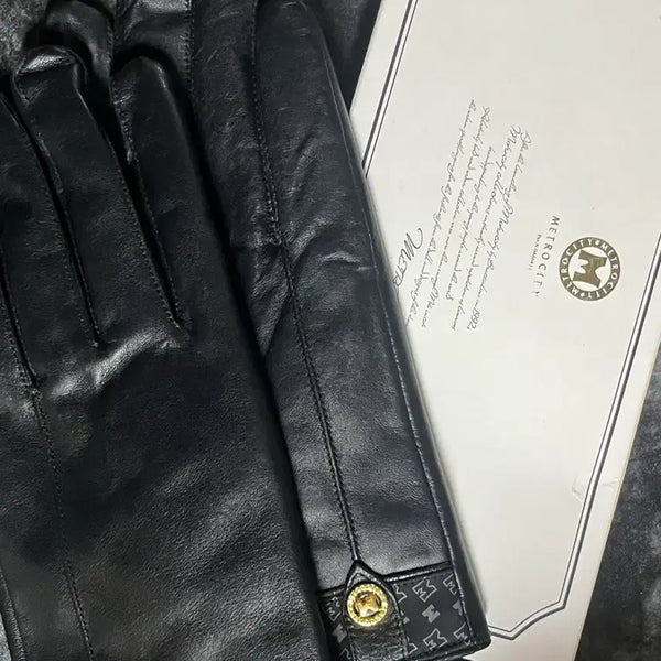 [BUNJANG] Metrociti Leather Gloves / 메트로시티 남여 가죽장갑