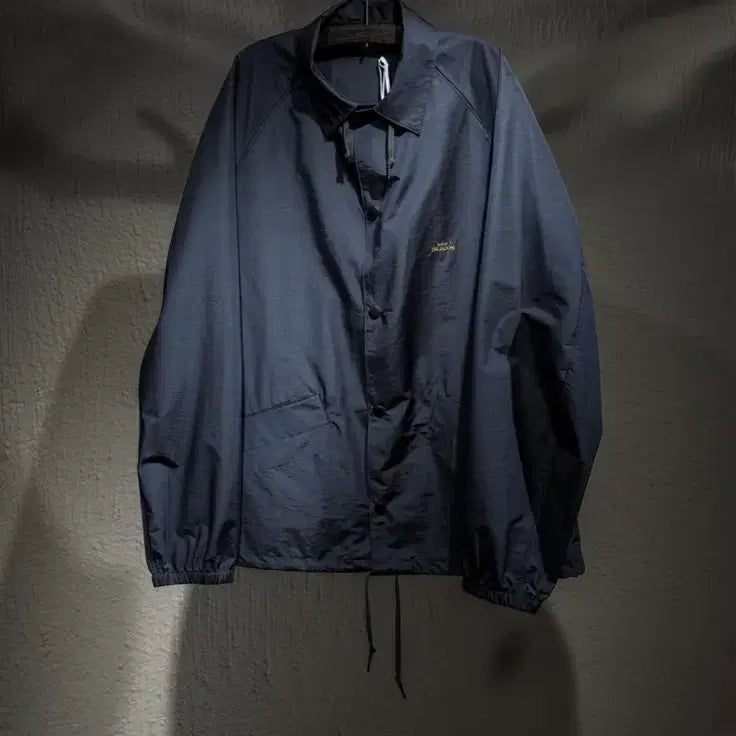 [BUNJANG] Kolor Beacon Logo Coach Jacket Charcoal Grey / [2]컬러 비콘 (Kolor Beacon) 로고 코치 자켓 차콜 그레이