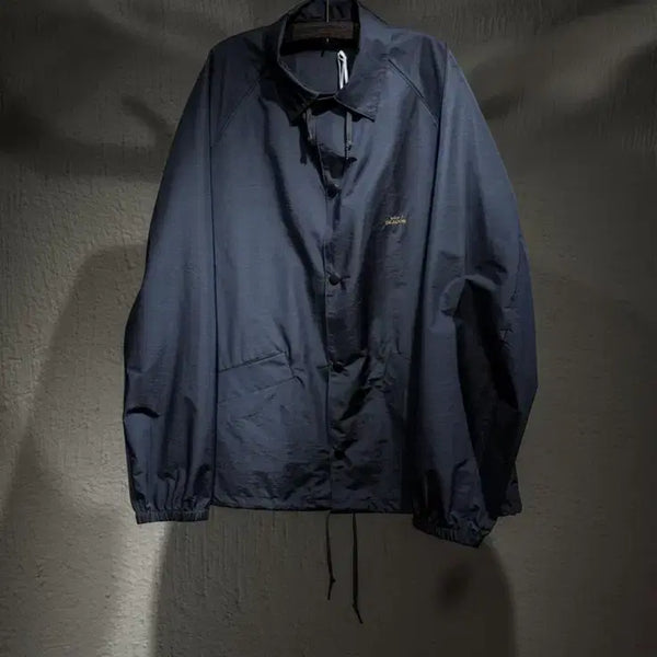 [BUNJANG] Kolor Beacon Logo Coach Jacket Charcoal Grey / [2]컬러 비콘 (Kolor Beacon) 로고 코치 자켓 차콜 그레이