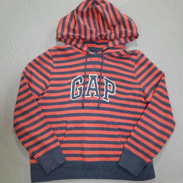 [BUNJANG] GAP Striped Hoodie XL / GAP 단가라 후드티