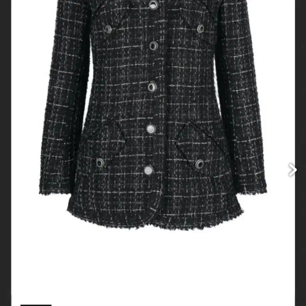 [BUNJANG] My Icone Tweed Classic Jacket / 마이아이코 트위드 클래식 자켓