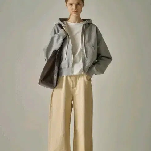 [BUNJANG] Passage Pattern French Hooded Zip-Up / 파사드패턴 프렌치 후드집업