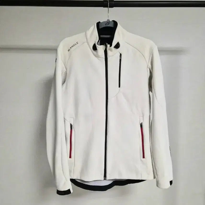 [BUNJANG] W.ANGLE GORE-TEX Windstopper Golf Jacket White / W.ANGLE 고어 윈드스토퍼 골프 자켓 화이트