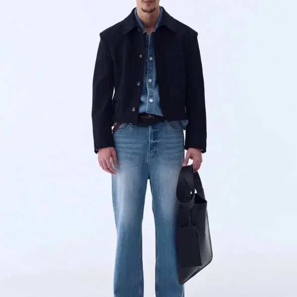 [BUNJANG] RECTO Unisex Leather Bag / RECTO 렉토 남녀공용 가죽백