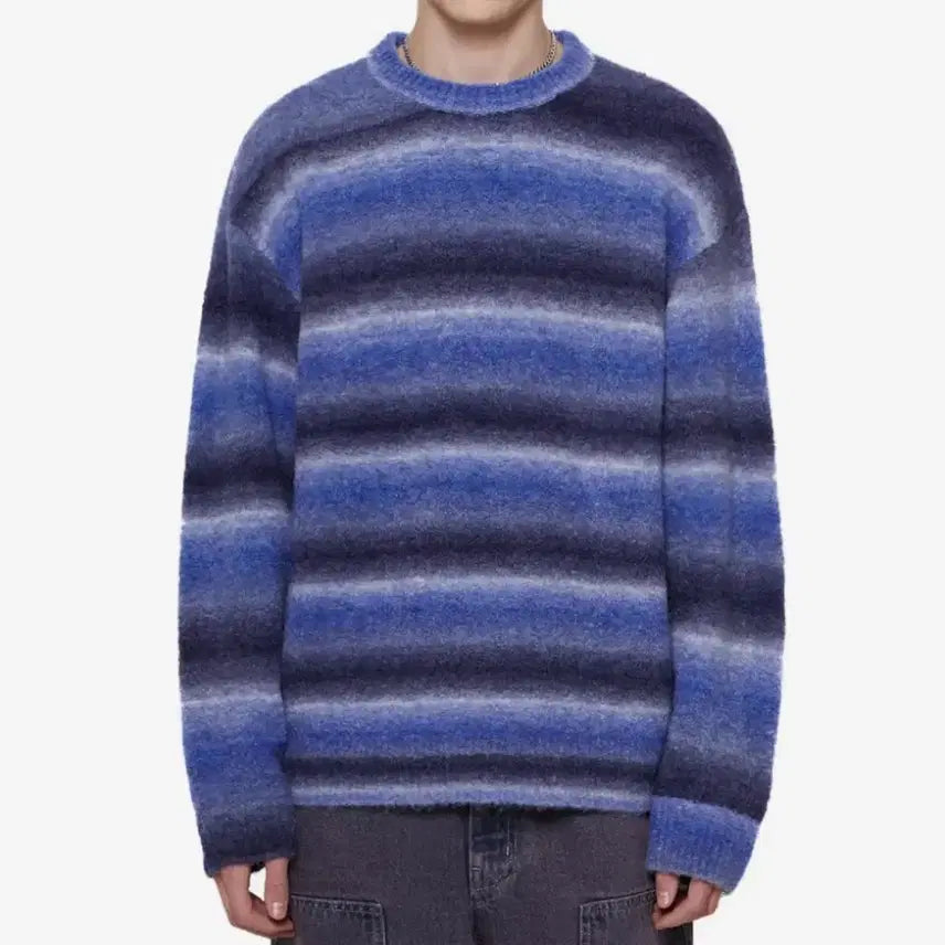 [BUNJANG] vivastudio Gradient Alpaca Mohair Knit / 비바스튜디오 그라데이션 알파카 모헤어 니트