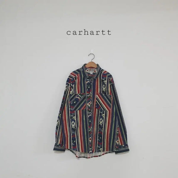 [BUNJANG] Carhartt Navajo Pattern Work Shirt / No.26091016 칼하트 나바호 패턴 셔츠