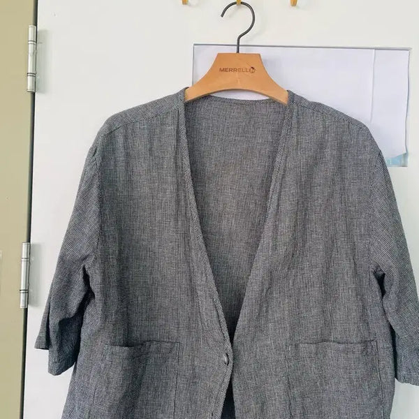 [BUNJANG] Studio Tomboy Stripe Cardigan / 스튜디오 톰보이 스트라이프 가디건