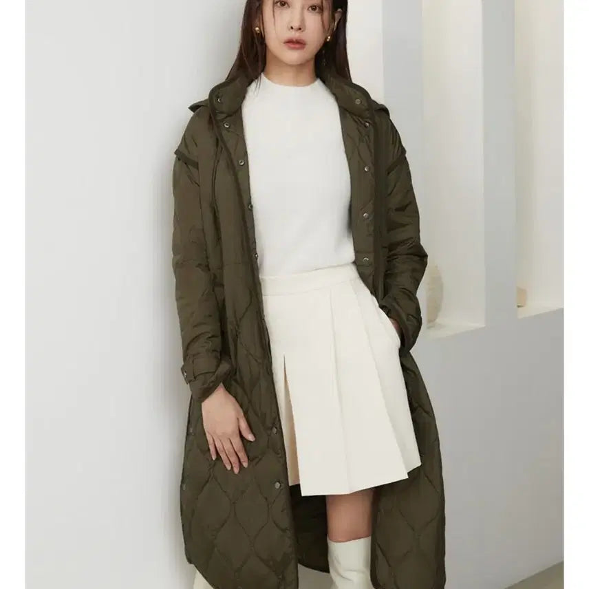 [BUNJANG] Georges Rech Airy Long Quilted Coat / 66) 조르쥬레쉬 에어리 롱 퀼티드 코트