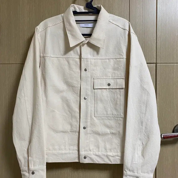 [BUNJANG] 8division 1st Generation Trucker Jacket White (M) / *[8division] 에잇디비젼 1세대 트러커 자켓 화이트 M사이즈