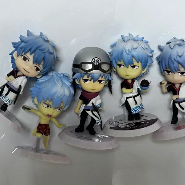[BUNJANG] Gintama Sakata Gintoki Chibi-Kyun 5-Piece Bundle Set / 은혼 사카타 긴토키 치비큥 5종 일괄
