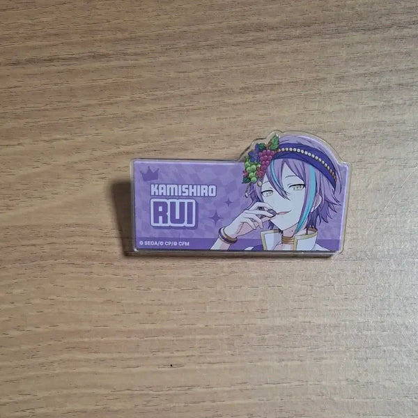 [BUNJANG] Project SEKAI Kamishiro Rui Acrylic Name Tag / 프로젝트 세카이 팝업 아크릴 명찰 카미시로 루이