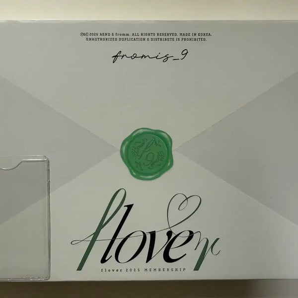 [BUNJANG] fromis_9 Flover 2025 1st Generation Membership Kit / 프로미스나인 2025 멤버십 키트