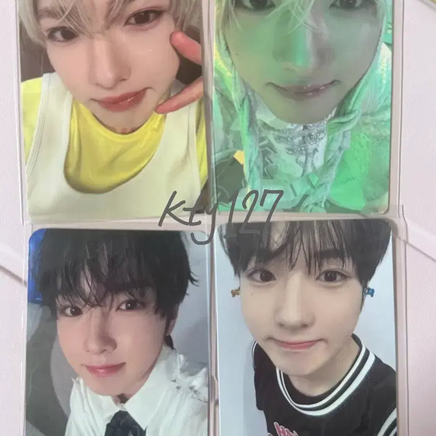 [BUNJANG] NCT WISH Sion Photocards Bundle Set / 급처) 엔시티위시 사쿠야 포카 일괄 양도