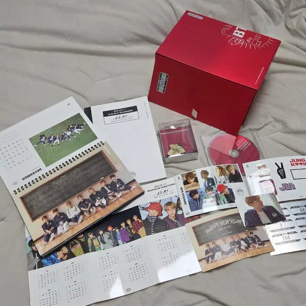 [BUNJANG] BTS 2017 Season's Greetings Keychain / 방탄 2017 시즌그리팅