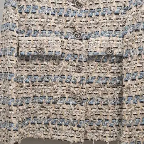 [BUNJANG] TIME Tweed Jacket Blue / 타임 트위드 자켓 블루