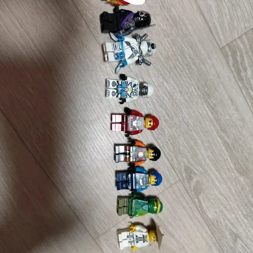 [BUNJANG] Compatible Lego Ninjago Minifigure 8-Piece Set / 호환 레고 닌자고 피규어 8종 세트