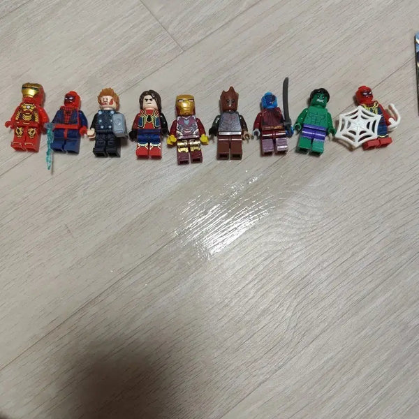 [BUNJANG] Compatible Lego Marvel Avengers 8 Figure Set / 호환레고 마블 어벤져스 피규어 종 세트