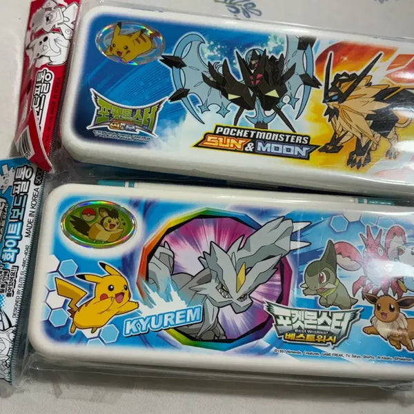 [BUNJANG] Vintage Pokemon Pencil Case Bundle (2 pcs) / 포켓몬스터 고전 필통 2개 일괄 판매합니다.