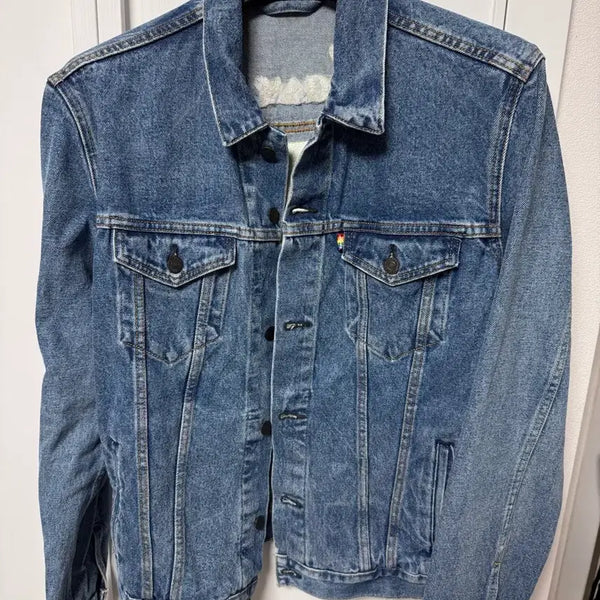 [BUNJANG] Levi's Limited Edition Pride Collection Type 3 Denim Jacket / 한정판 리바이스 프라이드 컬렉션 타입3 데님자켓