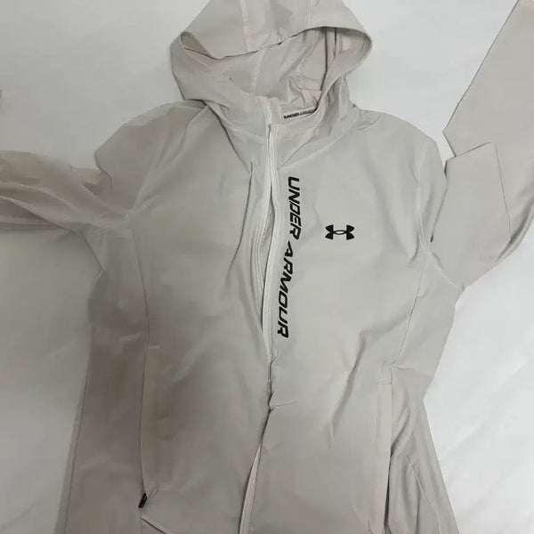 [BUNJANG] Under Armour Windbreaker Jacket White / 언더아머 바람막이 자켓 화이트
