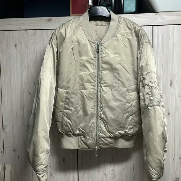 [BUNJANG] COOR MA1 Jumper Beige / 쿠어 ma1