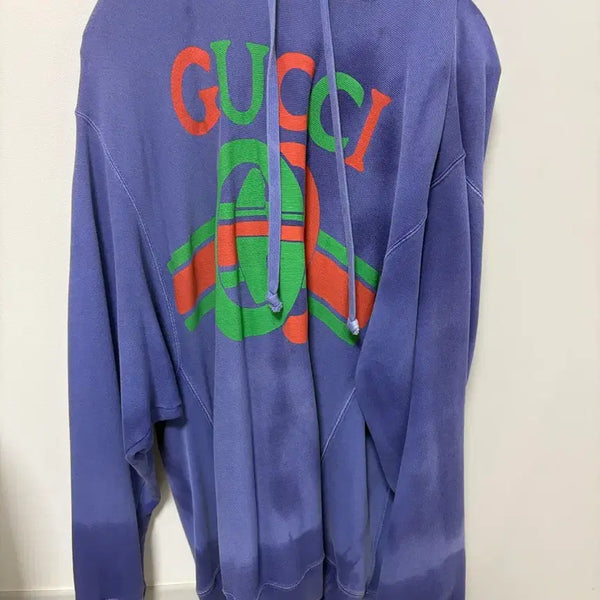 [BUNJANG] Gucci Interlocking Logo Hoodie / 구찌 인터로킹 후드 한글택