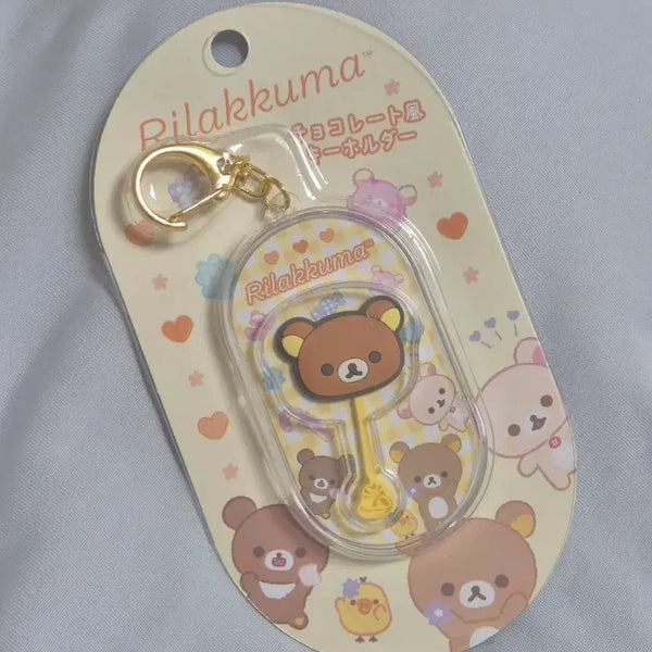 [BUNJANG] Rilakkuma Chocolate Stick Keychain / 리락쿠마 막대초코 키링