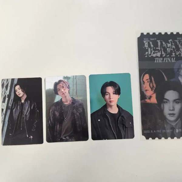 [BUNJANG] BTS Suga D-Day ARMY Zip Photocard Set / 방탄소년단 bts 윤기 슈가 디데이 아미부스 포카