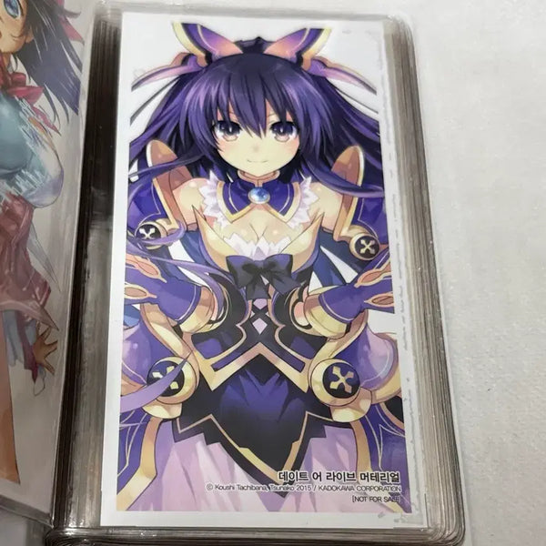 [BUNJANG] Date A Live Limited Edition Bookmark / (교환용)데이트어라이브 초판 특전 책갈피