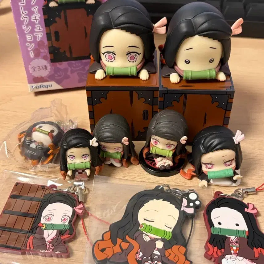 [BUNJANG] Demon Slayer Nezuko Goods Bundle Set / 귀멸의칼날 네즈코 굿즈 일괄 판매