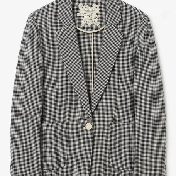 [BUNJANG] Thursday Island Checked Jacket Women's S / 여성S/ 써스데이아일랜드 체크 자켓