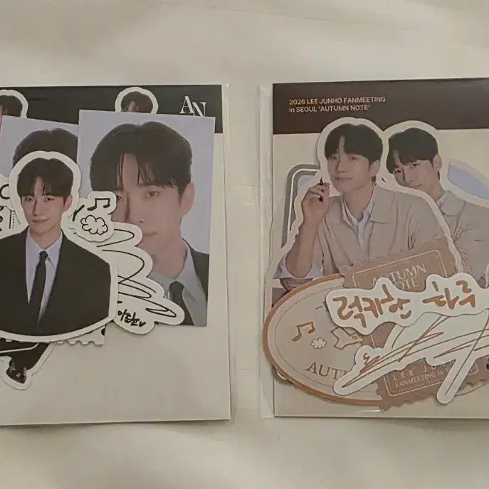 [BUNJANG] 2PM Junho 2026 'AUTUMN NOTE' Fan Meeting Sticker Set / 2026 이준호 신라 팬미팅 스티커 셋트