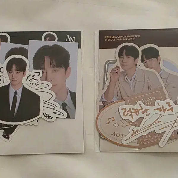 [BUNJANG] 2PM Junho 2026 'AUTUMN NOTE' Fan Meeting Sticker Set / 2026 이준호 신라 팬미팅 스티커 셋트