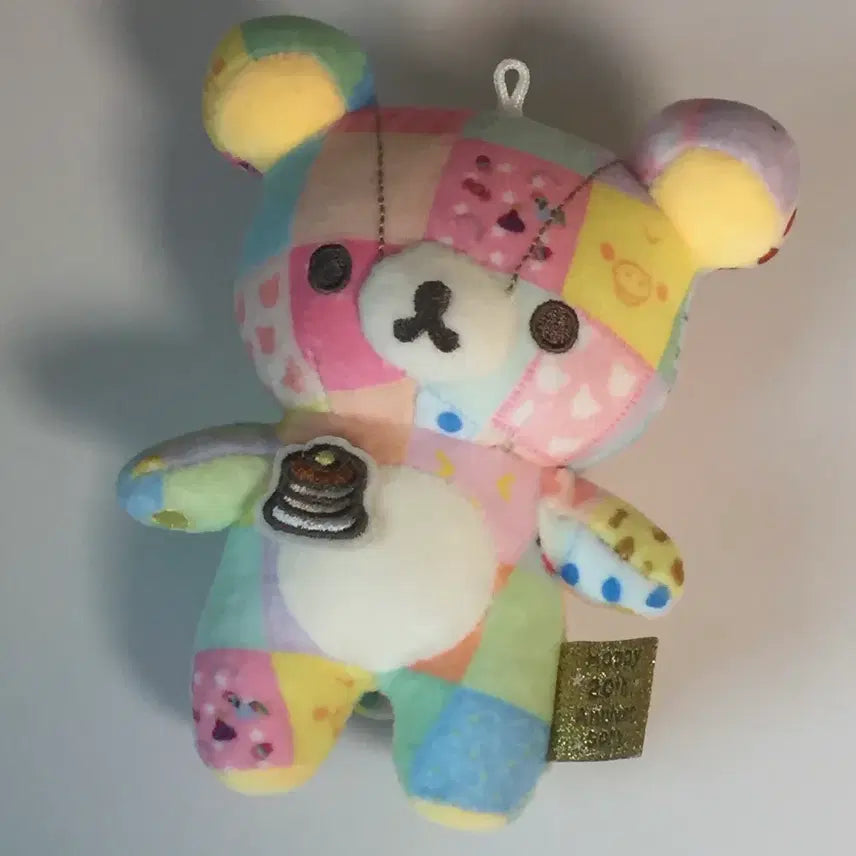 [BUNJANG] Rilakkuma 20th Anniversary Patchwork Doll San-X / 리락쿠마 20주년 패치워크 인형 산엑스
