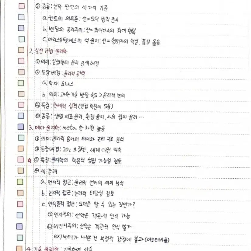[BUNJANG] Lee Ji-young Life and Ethics Notes Bundle Set / 2027 이지영 생활과윤리 출제자의 눈 개념완성, 심기일전 전체 손필기 pdf / 개별: 2,500원 / 일괄: 4,000원