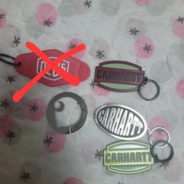 [BUNJANG] Carhartt WIP Keyring Set Bundle / 칼하트 wip 키링 세트 일괄 판매