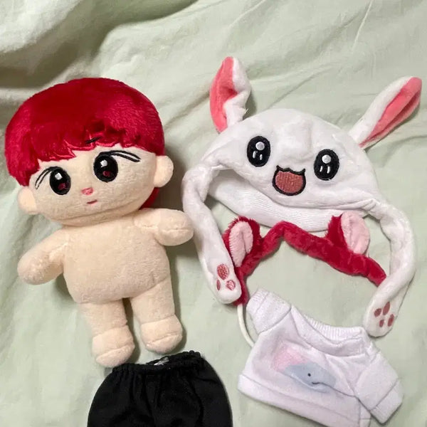 [BUNJANG] Ha Sung Woon Rabbit Hat Set Doll Clothes / 하성운 인형 토끼모자세트