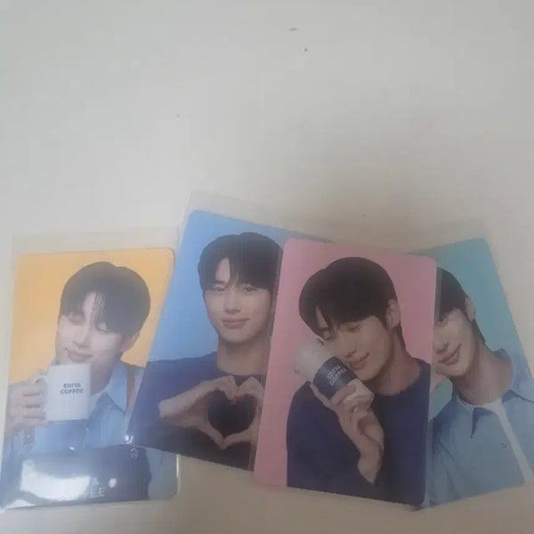 [BUNJANG] Ediya Coffee Photocard Set / 이디야커피 포토카드 4종