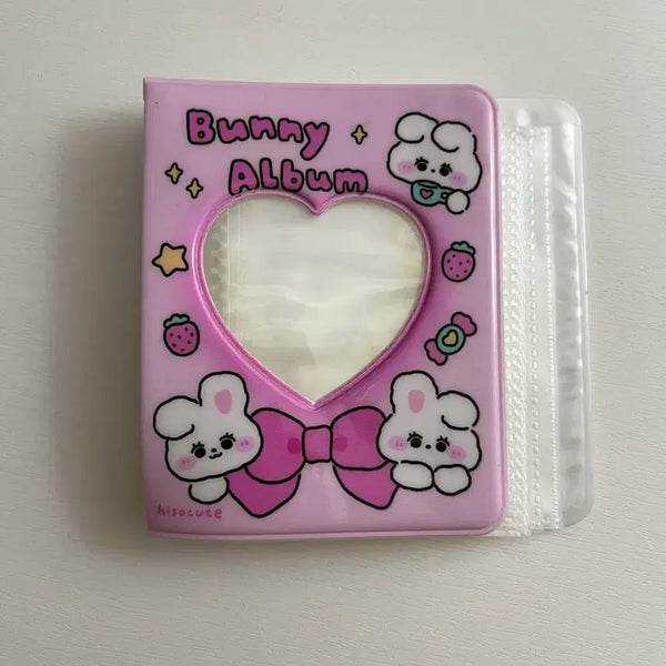 [BUNJANG] Pink Bunny Photocard Binder / 포토카드북 바인더 판매