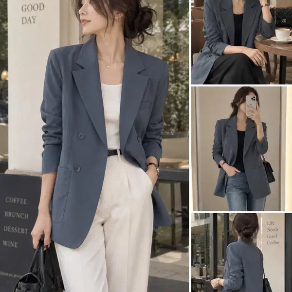 [BUNJANG] Izzat Baba Double Breasted Blazer / 아이잗바바 더블자켓