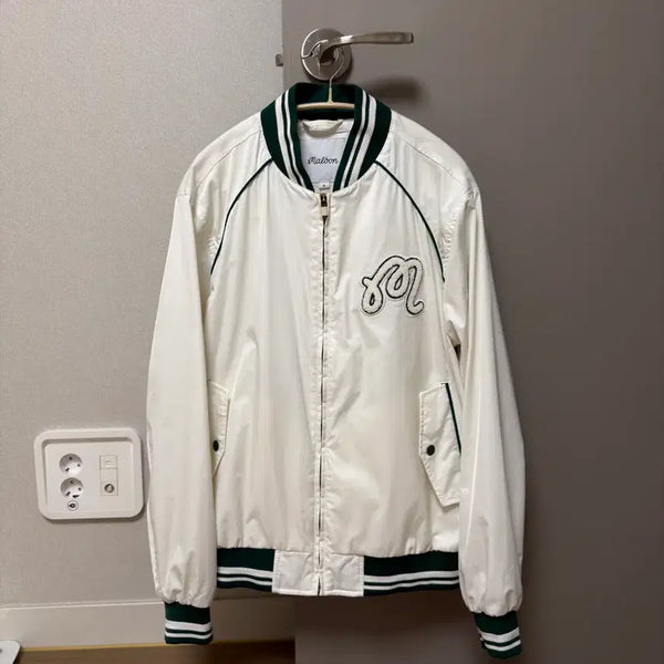 [BUNJANG] Malbon Stadium Jacket (Men's M) / [M] 백화점 / 말본 스타디움 자켓 (남성용)