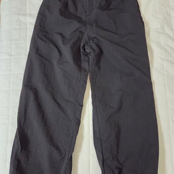 [BUNJANG] Black Cotton Pants / 블랙 바지